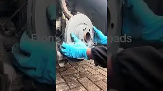 Mercedes e220 front disc and pads replacement 