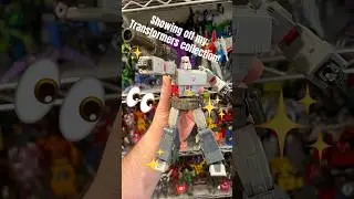 Showing off the TF Collection!#transformers #actionfigure #toyhunt #collection #memes #toys #review