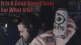 Bang Energy Black Cherry Vanilla Taste Reaction/Review It Is A Good Bang Flavor For What It Is!