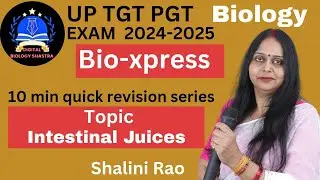 Intentional Juices I 10 Min Quick Revision I One Shot Lecture I TGT PGT GIC LT Biology I Enzymes I