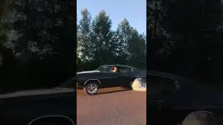 chevelle 454 burnout
