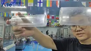 Semi-automatic bottle blowing and washing machine #Bottlewashing #cleaning #bottle #machine #factory