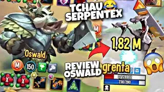 O MATADOR DOS MELHORES DO JOGO!! REVIEW DO OSWALD NÍVEL 150 E BATALHAS NO PvP! Monster Legends
