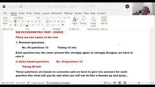 SOUTH INDIAN BANK PSYCHOMETRIC TEST -PL GPAY RS. 101 TO 9003037557 WAPP WILL SEND NOTES, VIDEOS
