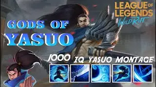 Wild Rift | Yasuo Montage (1000 IQ) | Sensei Freyja
