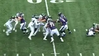 Lamar Jackson Somehow Got A FIRST DOWN on this Play&hellip;