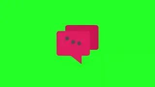 Green Screen - Comment animation
