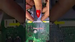 how to remove sony television lvds #shorts #fyp  #lvds #sony #tv #television
