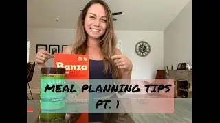 Meal Planning Tips Pt. 1 (FREE SHOPPING LIST TEMPLATE LINKED)