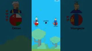 Oman vs Mongolia #countrywar @Gamermanofficial16 #shorts