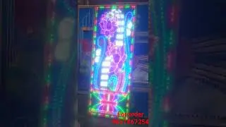 3*8 LED road board #chandannagarlighting #light #led #ledboard #new #durgapuja2023 #durga