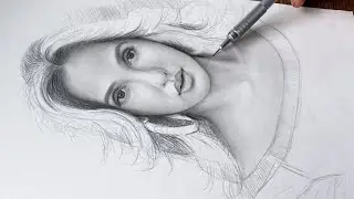 Nora Fatehi 🔥  Freehand Drawing tutorial | Ep 2 (Face Shading)