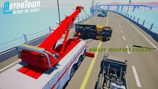 Rollin' A Military Tanker! | Motor Town | Recovery Heroes