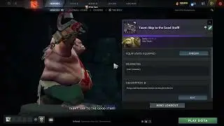 Dota 2. Candy Shop. Pudge Arcana. Feast of Abscession Bundle