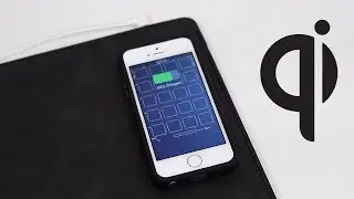 Как заряжать iPhone SE по беспроводной связи &mdash; Gazeon Wireless Charger Receiver