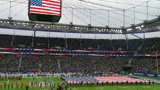 🏈🇺🇸 USA National Anthem | NFL Frankfurt Game 2023 | Indianapolis Colts vs. New England Patriots