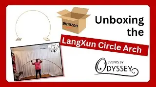 Unboxing & Honest Review: LangXun 9FT Metal Circle Arch for Weddings & Events ✅