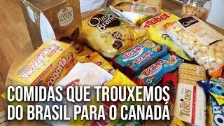 Comidas Que Trouxemos do Brasil Para o Canadá! | Canal PequenoSapeca