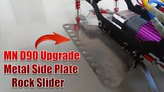 MN D99S Upgrade Metal Side Plate Rock Slider 1/12 Scale