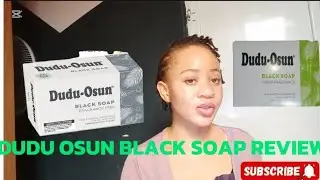DUDU OSUN BLACK SOAP REVIEW/benefits, uses & honest thought #duduosun#africanblacksoap#blacksoap