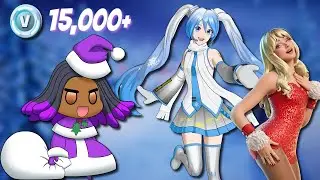Я потратил более 15 000 V-баксов на Fortnite Winterfest 2025! (Десятая трата денег)