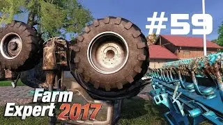 # 59 Polska Farma 2017 - Dachowanie traktorem.   [SymulAnton] Gameplay