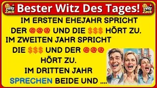 Bester Witz Des Tages! Im ersten Ehejahr spricht der Mann und die Frau hört zu.