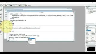Vb6.0 | NGO Project 'frmCollection - load data in related fields' | CodeLearning