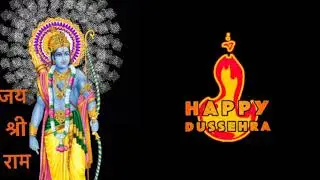 Happy Dussehra||Vijay Dashmi free HD Background  Video