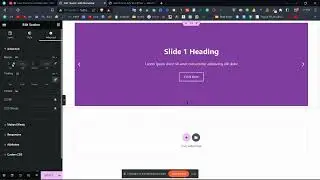 wordpress website Elementor slider full width just 1 click