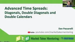 Master Advanced Time Spreads: Diagonals, Double Diagonals and Calendars| January 6th, 2026 (Replay)