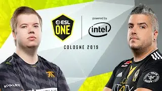 CS:GO - Vitality vs. Fnatic [Overpass] Map 2 - Group B - ESL One Cologne 2019