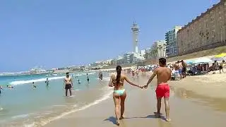Cadiz city beach