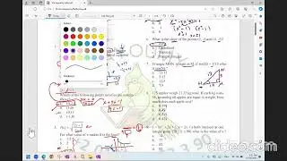 Mr.Bayoumy October 2023 est 1 math collected by students ١٩n المفروض 7 مش - 7 ف خطاء ف الاختيارات
