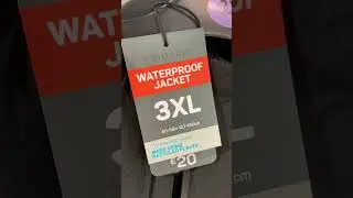 Primark Men's Waterproof Jacket - August || 2022
