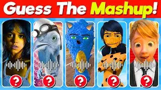 Guess The Song & Mashup! 🎤 Crazy Frog, Sonic, Gegage, Riley, Oi Oi...