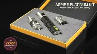 Aspire Platinum e-Cigarette Starter Kit