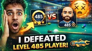 I Beat a LEVEL 485 Player in 8 Ball Pool 😱 | Impossible Win!