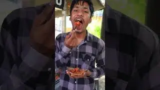 Spicy Momo Eating Challenge for ₹100 Each 🥵#shorts
