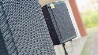 JBL SRX 815, jbl stx 818s | Goan wedding sound setup
