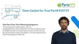 Door Gasket for True Part# 810719 - PartsFPS