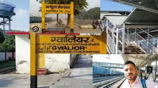 Travelling Gwalior Jn. To Mathura Jn.🚉# Mk Blogger 