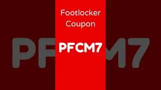 Footlocker Discount Code (PFCM7)