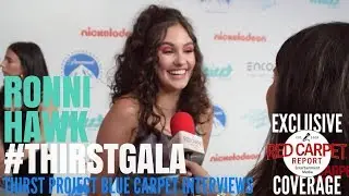 Ronni Hawk #OnMyBlock interviewed at the 9th Annual Thirst Project Gala #ThirstGala