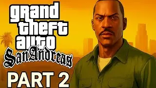 GTA San Andreas Gameplay | Part 2 | Cleaning The Hood, Gym Mission