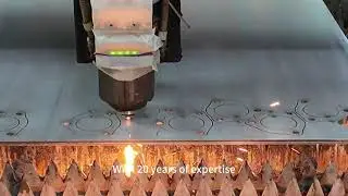 Precision sheet metal fabrication process - CNC laser cutting and bending!