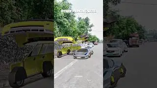 other parking skill vs last one 💀 #troll #trending #parking #sigma