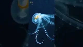 Unveiling the Rare Glass Octopus in Under 30 Seconds! #shorts #facts #animals