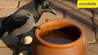 Thirsty Crow Story in English | Moral stories for Kids | Bedtime Stories for Children cocokids