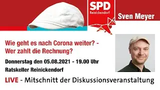 SPD Wie geht es weiter nach Corona? Wer zahlt die Rechnung?